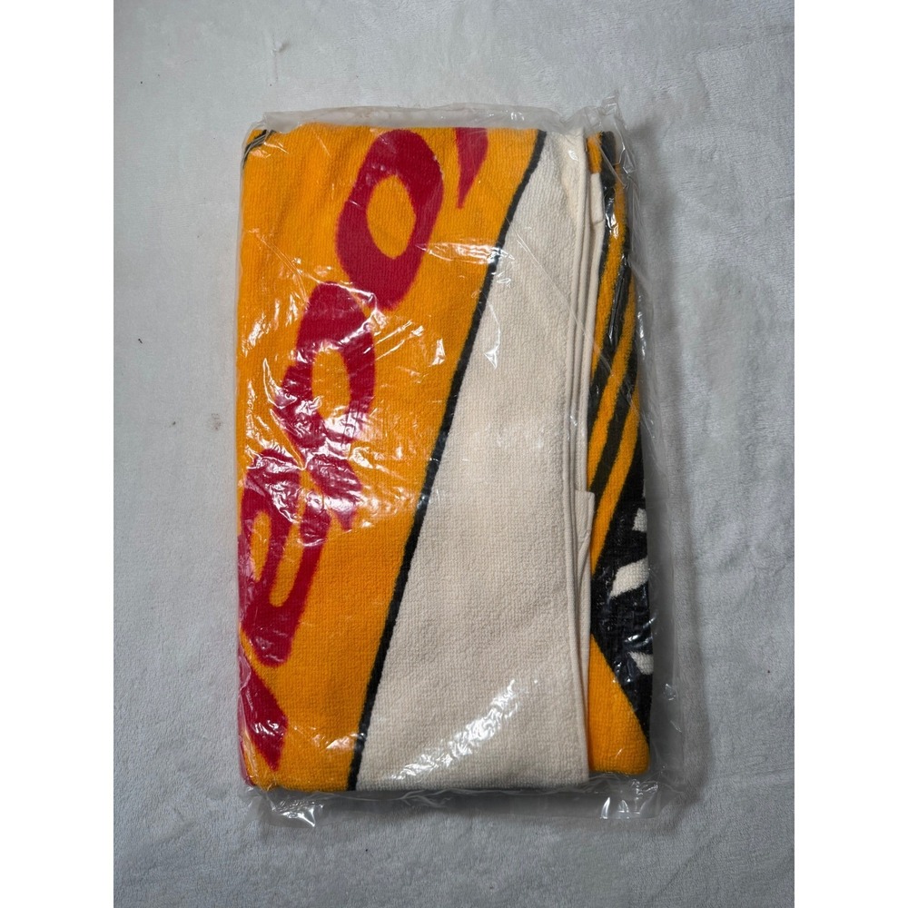 Kodak Film Beach Towel Vintage Yellow Red Black Logo Graphic Retro Photography 3
